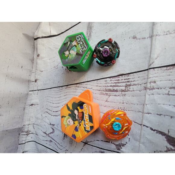 BeyBlade Burst - 2020 McDonalds Happy Meal - Rantaro And Silas - Picture 6 of 10